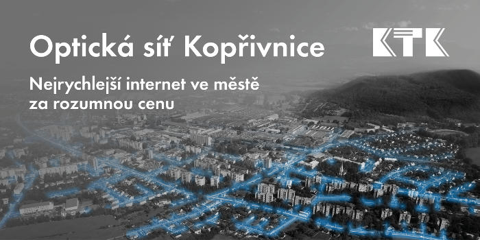Optická síť Kopřivnice - nejrychlejší internet za rozumnou cenu